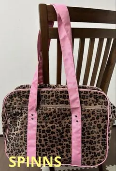 ヒョウ柄 トートバッグ