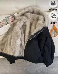 「タイムセール」裏生地フールファージャケットブラック