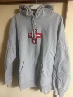 Supreme クロスボックスロゴ　パーカー XLサイズ 希少☆ SUPREME(シュプリーム) クロス ボックス ロゴパーカー (Supreme