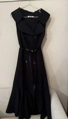 SNIDEL ノースリーブトレンチロングワンピース