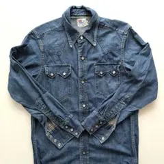 Levi's ショートホーン デニムウエスタンシャツ 日本製