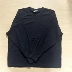 [値段交渉可]H&Mメンズ 黒ロンT XL 長袖カットソー長Tシャツ 黒