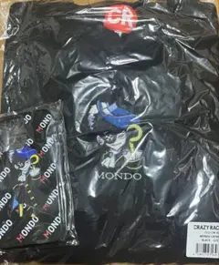 mondo crazyraccoon スウェット CREWNECK 黒 Mサイズ
