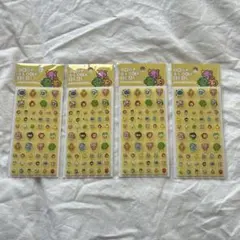 [たまごっち/希少/新品未開封]ドロップブロックシール 4点セット