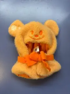 ディズニー　シークレットポンチョ　オレンジ