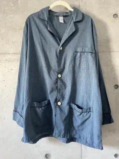 古着 Christian Dior パジャマシャツ ブルー