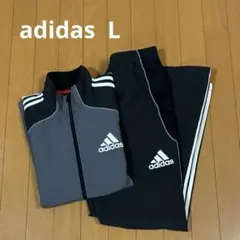 adidas　アディダス　トレーニングウェア上下セット　ジャージ上下　Lサイズ