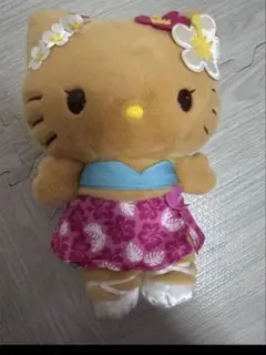 サンリオトコナツバケーション日焼けキティぬいぐるみ大マスコット