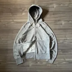 OLD UNIQLO double zip hoodie archive M短丈