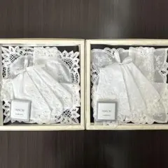 SWATOW スワトウ 刺繍入り ハンカチ 4枚セット 綿100% 箱同封❌