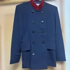Yves Saint Laurent ネイビー ダブルブレストジャケットのサムネイル