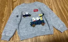 未使用に近いファミリア　カーディガン