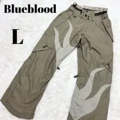 Blueblood スキー・スノーボード用パンツ（ファイヤーデザイン）　Lサイズ