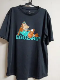 EGOZARU キャラクター Tシャツ 黒