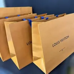 LOUIS VUITTON ルイヴィトンショッパー２種4枚 横長中型/大型　紙袋