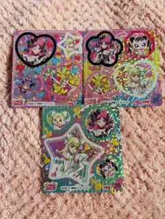 キミとアイドルプリキュア シール 3枚セット　丸美屋 カレー　プリキュア