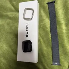 m*様 Apple Watch se3GPS本体 美品ブラック ナイロンバンド付