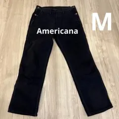 Americana アメリカーナ　メンズ　ブラックデニム　Mサイズのサムネイル