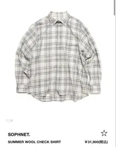 sophnet. WASHABLE SUMMER WOOL POLO SHIRT - メルカリ