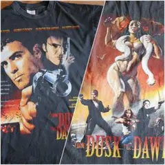 フロム・ダスク・ティル・ドーン両面プリントtシャツ