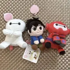ベイマックス ヒロ　ぬいぐるみ　&you 3種セット ベイマックス ヒロ ぬいぐるみ &you 3種セット - メルカリ