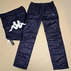 新品未使用品！kappa ゴルフパンツ 中綿入り メンズL 収納袋付き