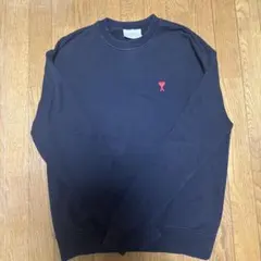 アミパリ AMI Paris スウェット ブラック