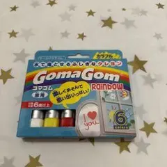 GomaGom 水で描けるクレヨン 6色セット