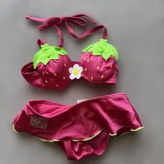 いちごデザイン セパレート水着