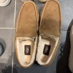 UGG ブラウン スエード スリッポン