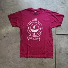 バズリクソンズ Tシャツ M 赤 長袖 ミリタリー プリント 