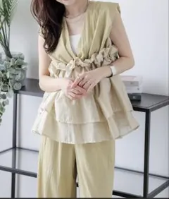 AMELY セットアップ イエロー