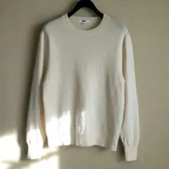 UNIQLO ユニクロ カシミヤ 100% M クルーネック ニット