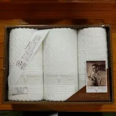 新品 タオルセット3枚　Rudlph Valentino