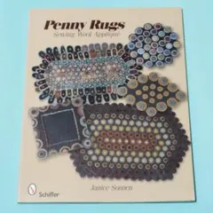 洋書　ペニーラグ　Sewing Wool Appliqué（ラグ、アップリケ）