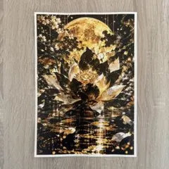 し*み様 Black Lotus ブラックロータス MO アートプリント 複製原