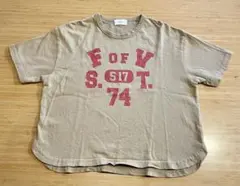 FOV ベージュ キッズTシャツ110〜120サイズのサムネイル