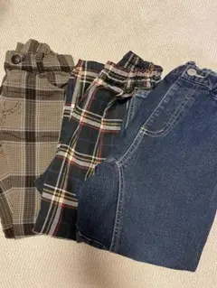 パンツ3本セット　120