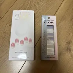 DASHING DIVA glaze & GLOW ネイルチップ 2点セット
