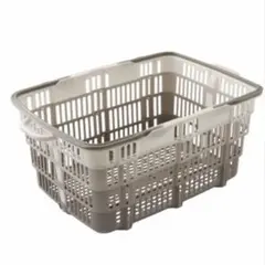 ✳︎本日限定値下げ！✳︎レジかご　折りたたみ バスケット エコバッグ　カフェラテ