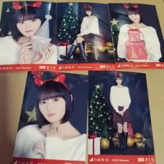 乃木坂46 生写真 遠藤さくら クリスマス 2025 5枚セット