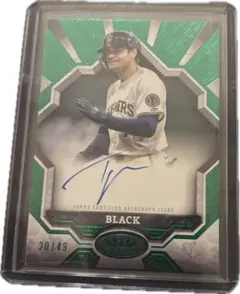 TYLER BLACK 直筆サインカード　世界限定49枚