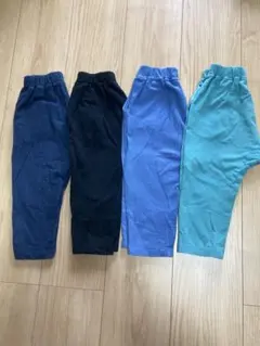 GU サマナルパンツ 90 4枚セット