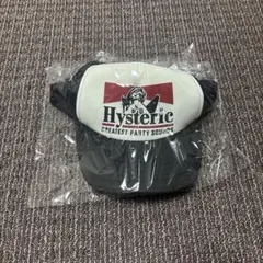 Hysteric トラッカーキャップ ブラック/ホワイト