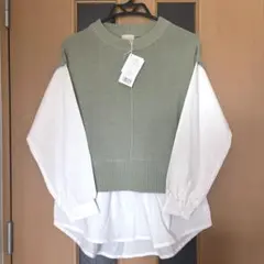 ベスト付シャツ