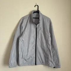 【9】グレー　薄手ジャンバー