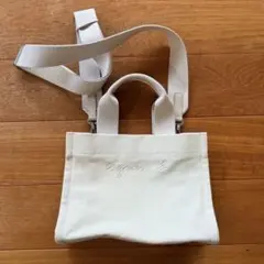 ♪agnès b.♪アニエス・ベー♪2wayトートバッグ♪美品♪
