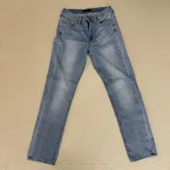 ユニクロ　デニム　スキニー　ストレッチ素材　ウエスト66.0cm
