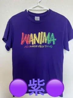 ワニマ WANIMA Tシャツ 紫 PIZZA OF DEATH Sサイズ