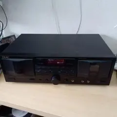 Victor TD-W603MKⅡ ダブルカセットデッキ 通電確認のみ - メルカリ